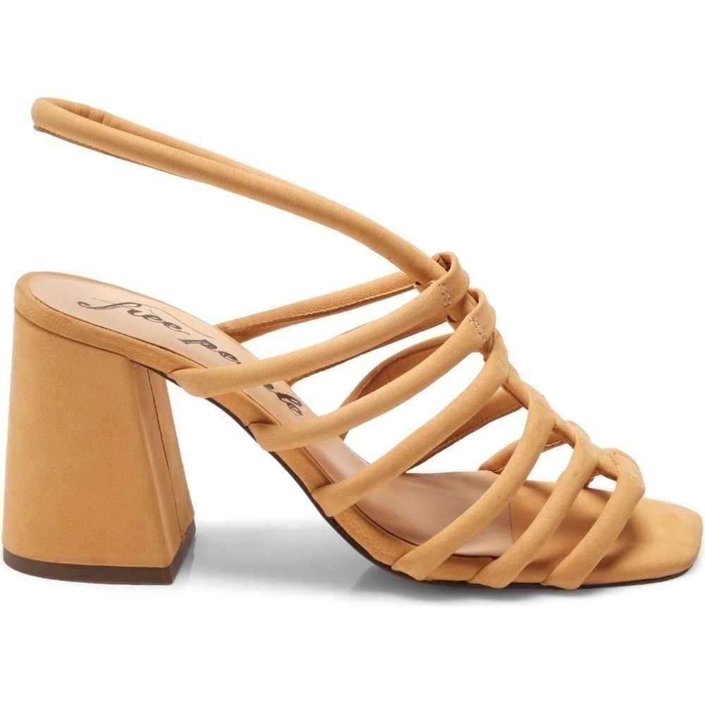 Free People Women’s Colette Sandal hot orange size 39 /9 - Picture 5 of 15